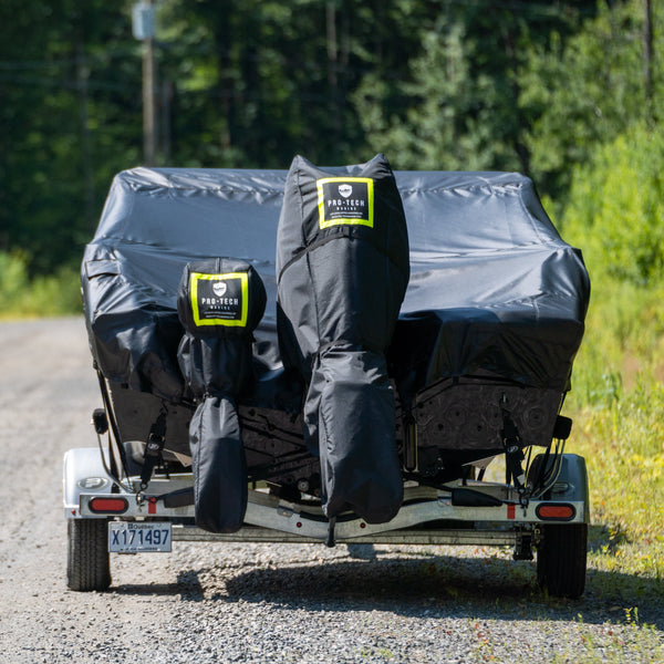 Boat motor cover - head only