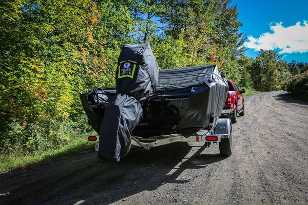 Boat motor cover - head only