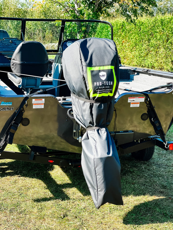 Boat motor cover - head only