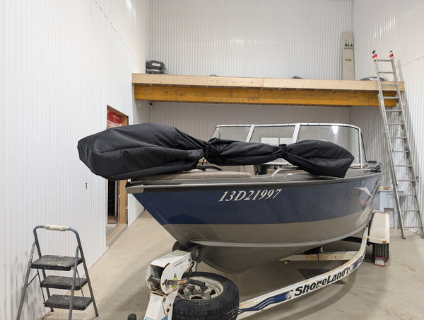 Housse moteur électrique de bateau